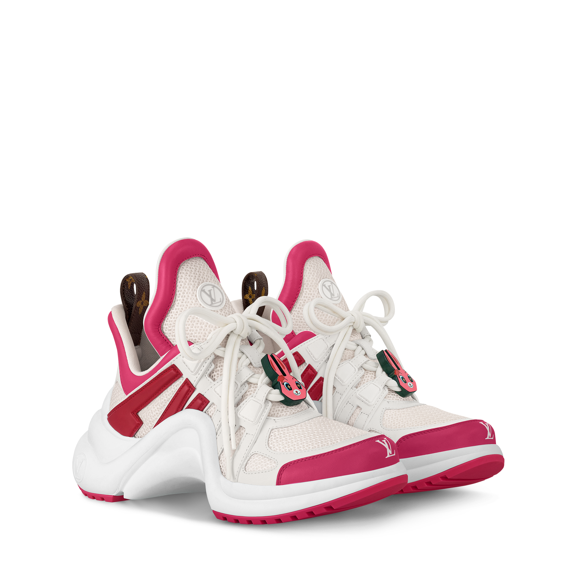 靴 LOUIS VUITTON ARCHILIGHT SNEAKER 35 1/2 LV Archlight 2.0 Platform Sneaker